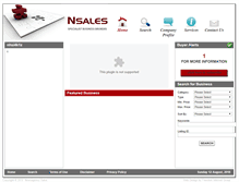 Tablet Screenshot of newsagencysales.com